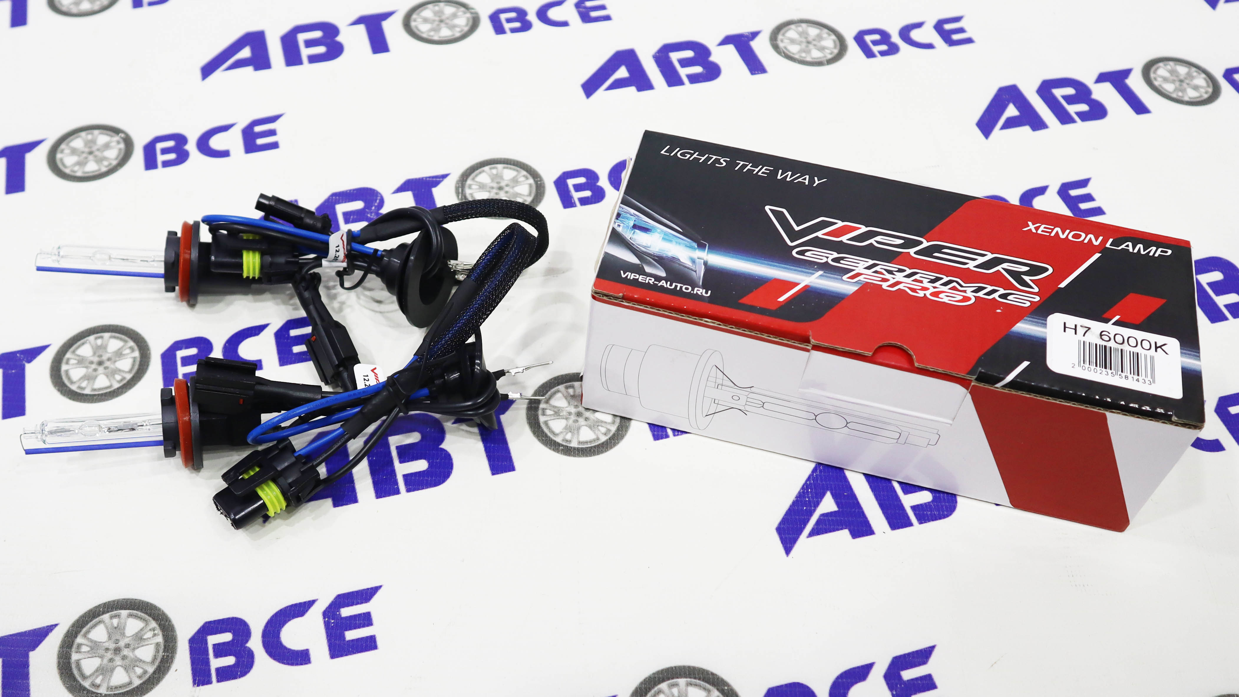 Лампа фары XENON H11-H8-H9 6000K (2шт) Viper